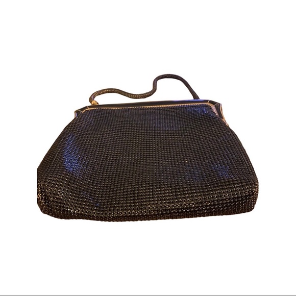 Vintage Glomesh Style Black Evening Bag - Picture 5 of 12